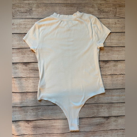 Lot of 4 Women's Medium A New Day Bodysuit - Black, White, Pink, Brown - Picture 3 of 16